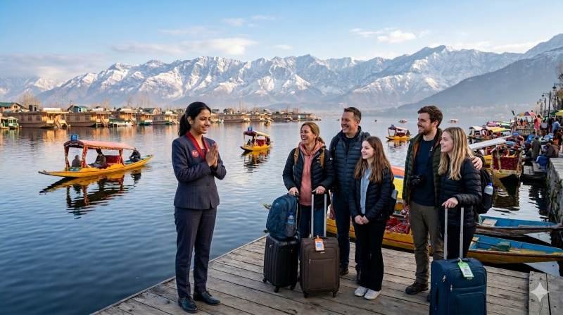 Safe travel experience in Kashmir mountains with Valley Trip Planner guided tours